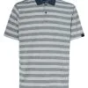 Oakley Blurred Stripe Polo - Team Navy