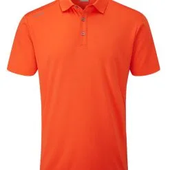 Ping Lindum Tailored Fit Polo - Flame