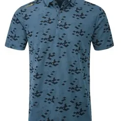 Ping Rae Tailored Fit Polo - Stormcloud