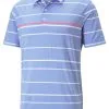 Puma MATTR Border Lines Golf Polo - Lavender Pop/Sunset Pink -Deals Clearance Store shirt pu220532976200920men20lavender 1 77100.1667168656