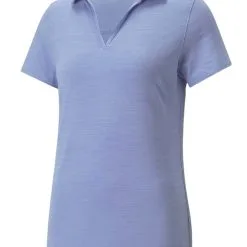 Puma Women's CLOUDSPUN Coast Golf Polo - Lavender Pop Heather