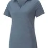 Puma Women's CLOUDSPUN Coast Golf Polo - Evening Sky Heather 2 Puma Women's CLOUDSPUN Coast Golf Polo - Evening Sky Heather -Deals Clearance Store shirt pu220532991201620ldy20grey 1 81844.1667503586