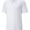 Puma CLOUDSPUN Love Golf Polo - Bright White/Mustard Seed -Deals Clearance Store shirt pu220533854200320men20white 1 19902.1667504402