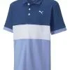 Puma JR Boys CLOUDSPUN Highway Polo - Blazing Blue/Lavender Pop -Deals Clearance Store shirt pu220534341200320jnr20blue 1 91259.1667503594