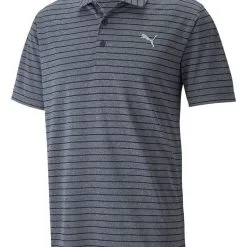Puma Rotation Stripe Polo - Navy Blazer