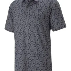 Puma MATTR Beach Trip Golf Polo - Quiet Shade/Navy Blazer