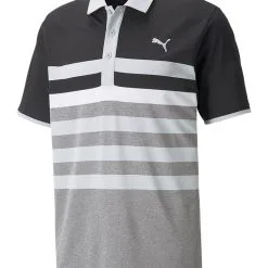 Puma MATTR One Way Polo - Puma Black/High Rise