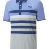 Puma MATTR One Way Polo - Lavender Pop/Blazing Blue