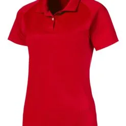 Puma Women's Essential Golf Polo - High Risk Red