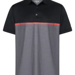 Sporte Leisure Dri-Sporte Blaine Mens Polo - Black/Charcoal