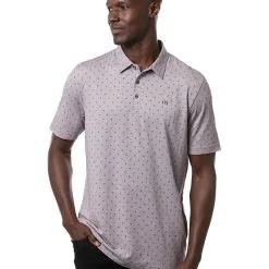 Travis Mathew General Manager NL Polo - Heather Arctic Dusk
