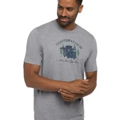 Travis Mathew Coal Walk T-Shirt - Heather Grey