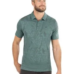 Travis Mathew Hidden Falls Polo - Silver Pine