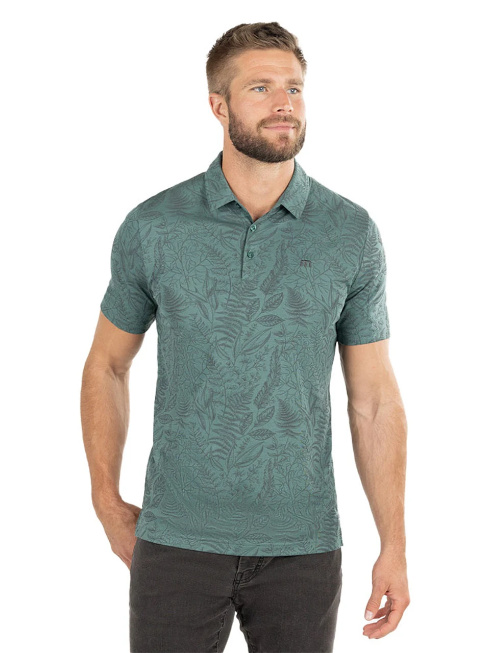 Travis Mathew Hidden Falls Polo - Silver Pine 3 Travis Mathew Hidden Falls Polo - Silver Pine