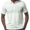 Travis Mathew Infinite Wishes Polo - Heather Neptune Green