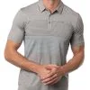 Travis Mathew Quiet Nights Polo - Heather Medium Grey -Deals Clearance Store shirt tr220quiet20nights20men20grey 1 58430.1667503248