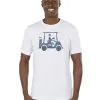 Travis Mathew Race You T-Shirt - White