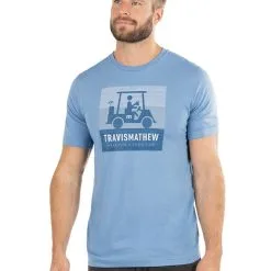 Travis Mathew Smokey Air T-Shirt - Riviera