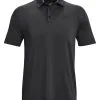 Under Armour Playoff 2.0 Printed Dot Polo - Black/Galaxy Black -Deals Clearance Store shirt ua22013270372005120men20black 1 26467.1667504077