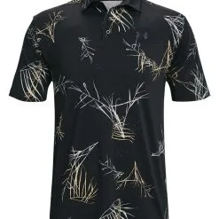 Under Armour Playoff 2.0 Graphic Polo - Black/Static Black