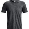 Under Armour Vanish Snap Polo - Black/Radio Red