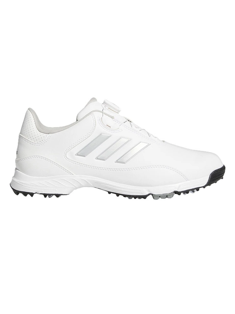 Adidas Golflite Max BOA Wide Golf Shoes - Cloud White/Silver Met./Core Black 3 Adidas Golflite Max BOA Wide Golf Shoes - Cloud White/Silver Met./Core Black