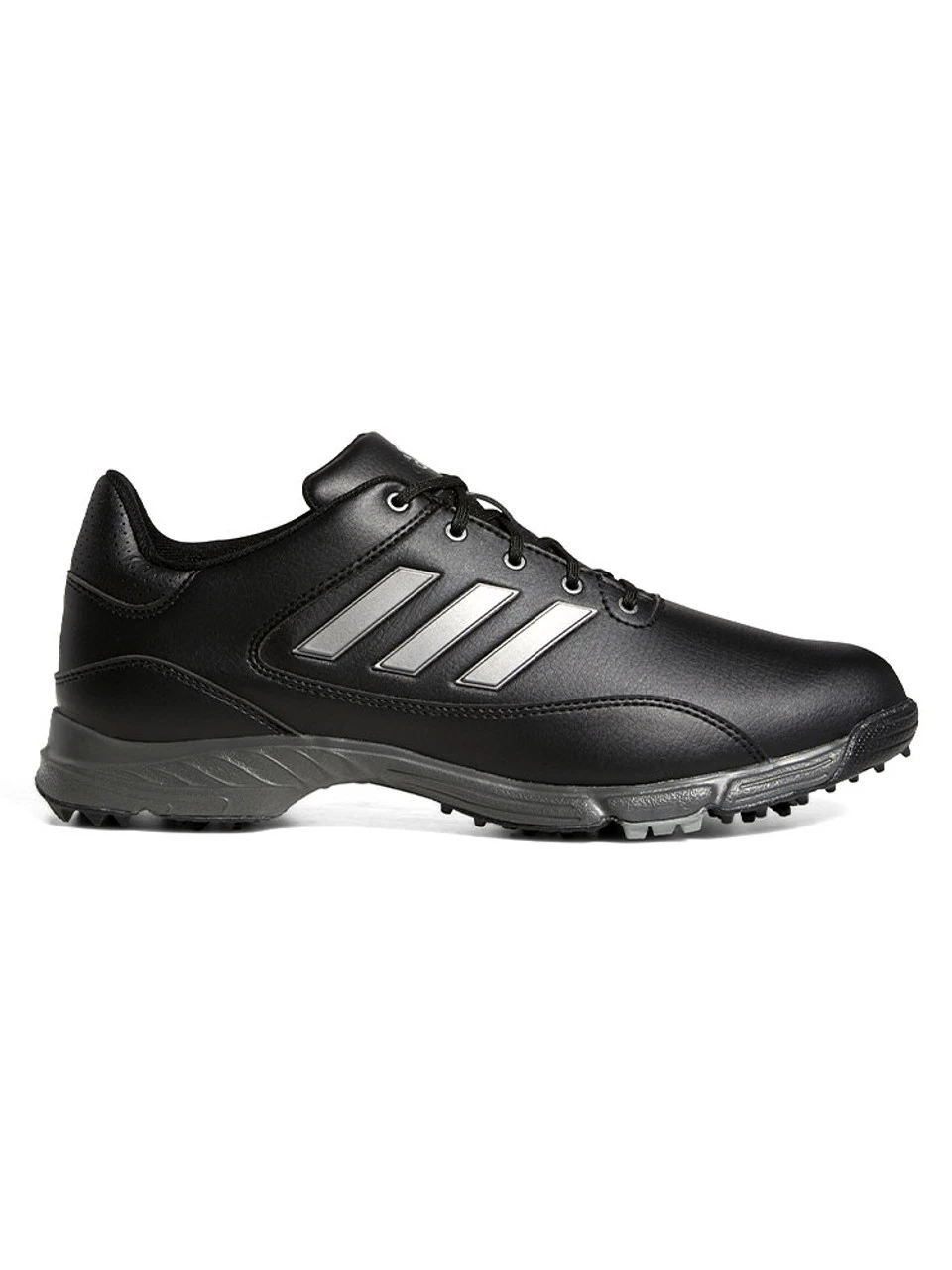 Adidas Golflite Max Wide Golf Shoes - Core Black/Dark Silver Met./Cloud White 3 Adidas Golflite Max Wide Golf Shoes - Core Black/Dark Silver Met./Cloud White
