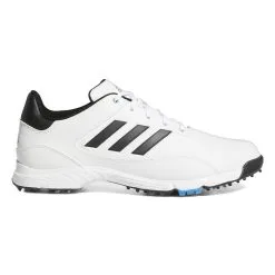 Adidas Golflite Max Wide Golf Shoes - Cloud White/Core Black/Blue Rush
