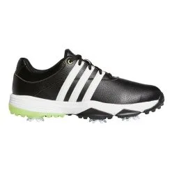 Adidas Junior Tour360 Infinity Recycled Polyester Golf Shoes - Core Black