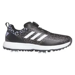 Adidas Women's S2G BOA Golf Shoes - Core Black/Ftwr White/Silver Violet