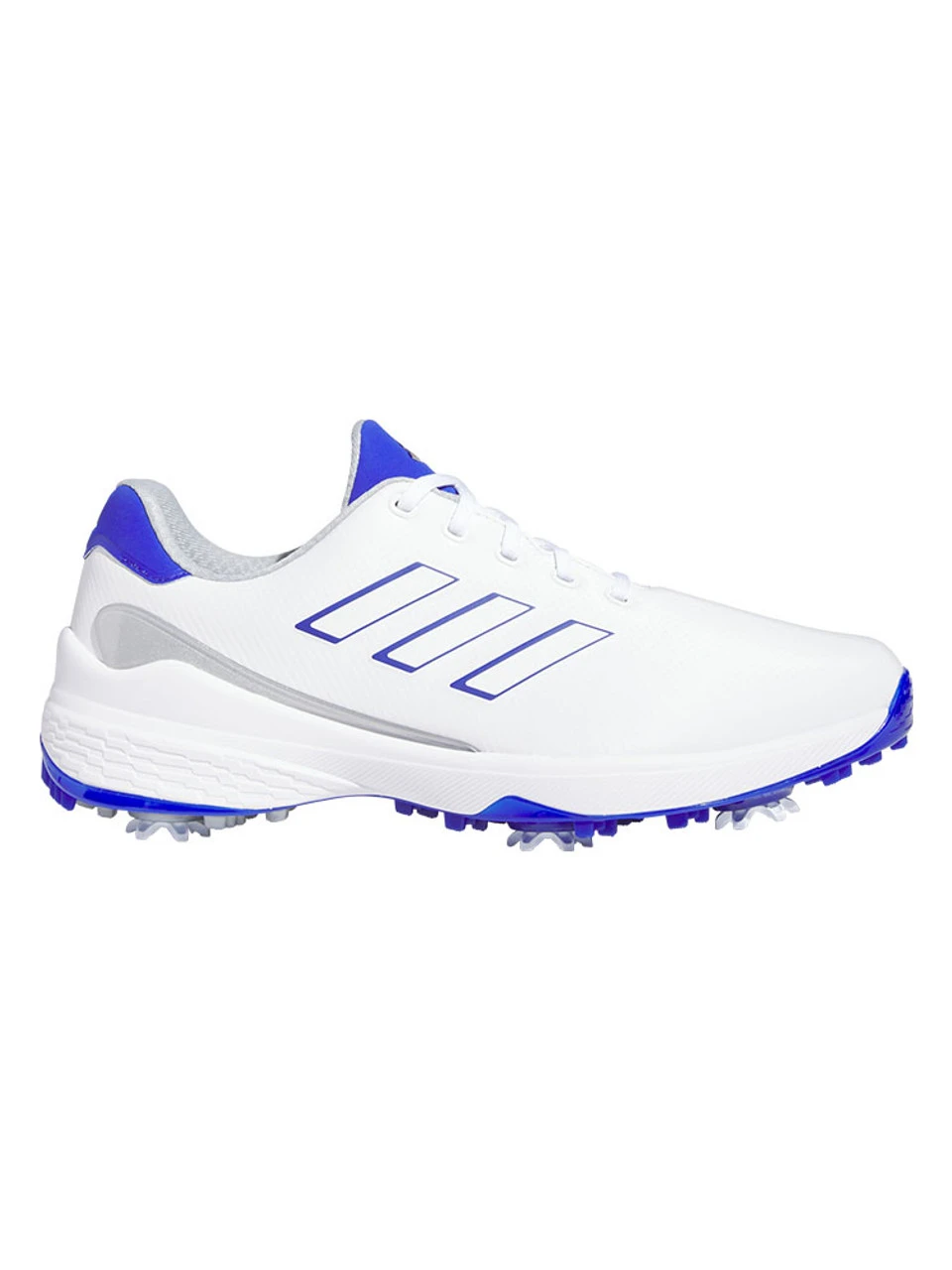 Adidas ZG23 Golf Shoes - Ftwr White/Lucid Blue/Silver Met. 3 Adidas ZG23 Golf Shoes - Ftwr White/Lucid Blue/Silver Met.