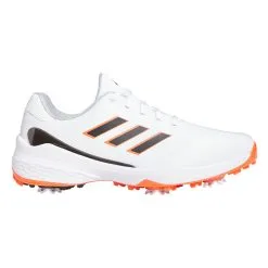 Adidas ZG23 Golf Shoes - Ftwr White/Core Black/Semi Solar Red