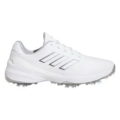Adidas ZG23 Golf Shoes - Ftwr White/Dark Silver Met./Silver Met.