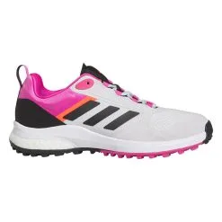 Adidas Women's Zoysia Golf Shoes - Dash Grey/Core Black/Lucid Fuchsia