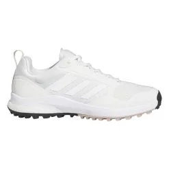 Adidas Women's Zoysia Golf Shoes - Ftwr White/Ftwr White/Wonder Taupe