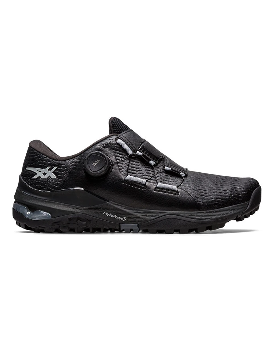 Asics Gel Kayano Ace BOA 2 Golf Shoes - Black/Black 3 Asics Gel Kayano Ace BOA 2 Golf Shoes - Black/Black