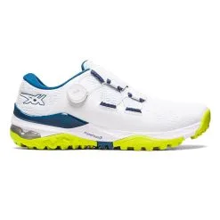 Asics Gel Kayano Ace BOA 2 Golf Shoes - White/Blue