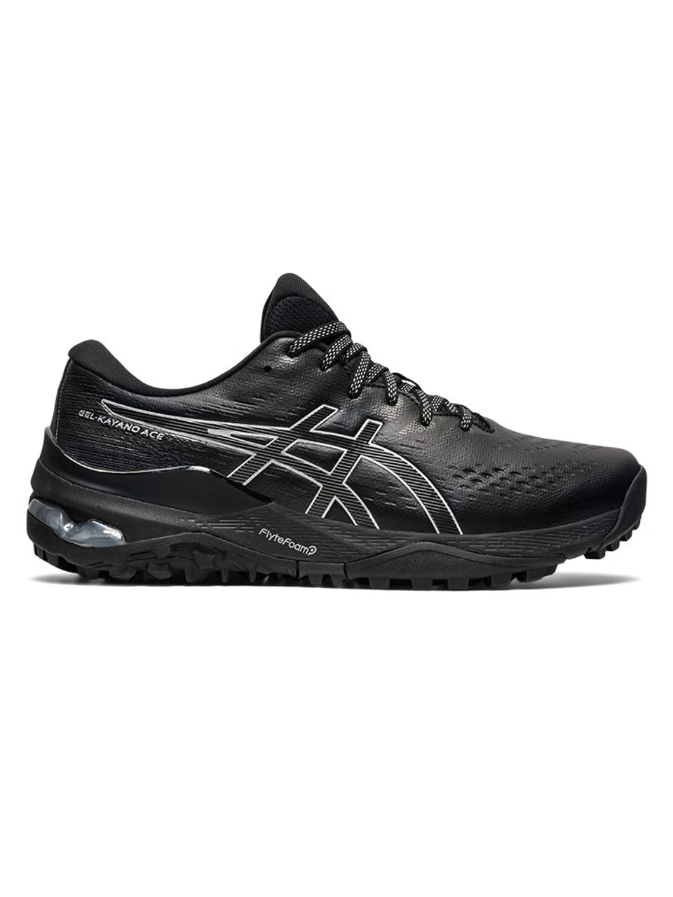 Asics Gel Kayano Ace Golf Shoes - Black/Black 3 Asics Gel Kayano Ace Golf Shoes - Black/Black