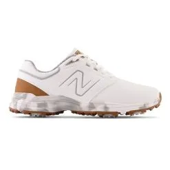 New Balance Brighton (2E) Golf Shoes - White/Brown
