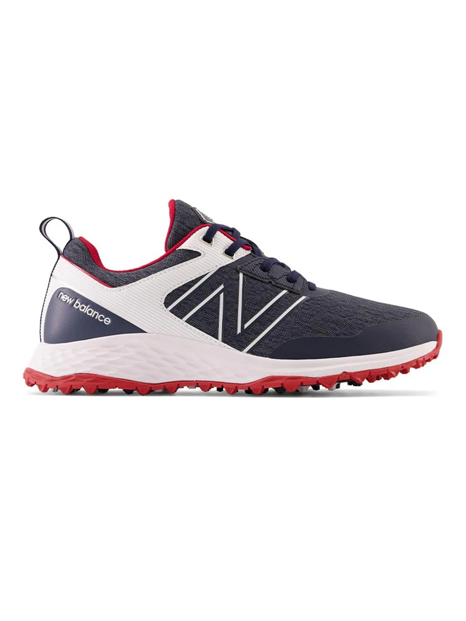 New Balance Fresh Foam Contend SL (2E) Golf Shoes - Navy/Red 2 New Balance Fresh Foam Contend SL (2E) Golf Shoes - Navy/Red