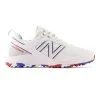 New Balance Fresh Foam Contend SL (2E) Golf Shoes - White/Blue/Red