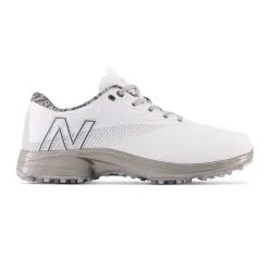 New Balance Fresh Foam X Defender SL (2E) Golf Shoes - White/Grey