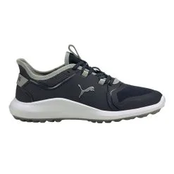 Puma Women's IGNITE Fasten8 Golf Shoes - Navy/Silver/High Rise