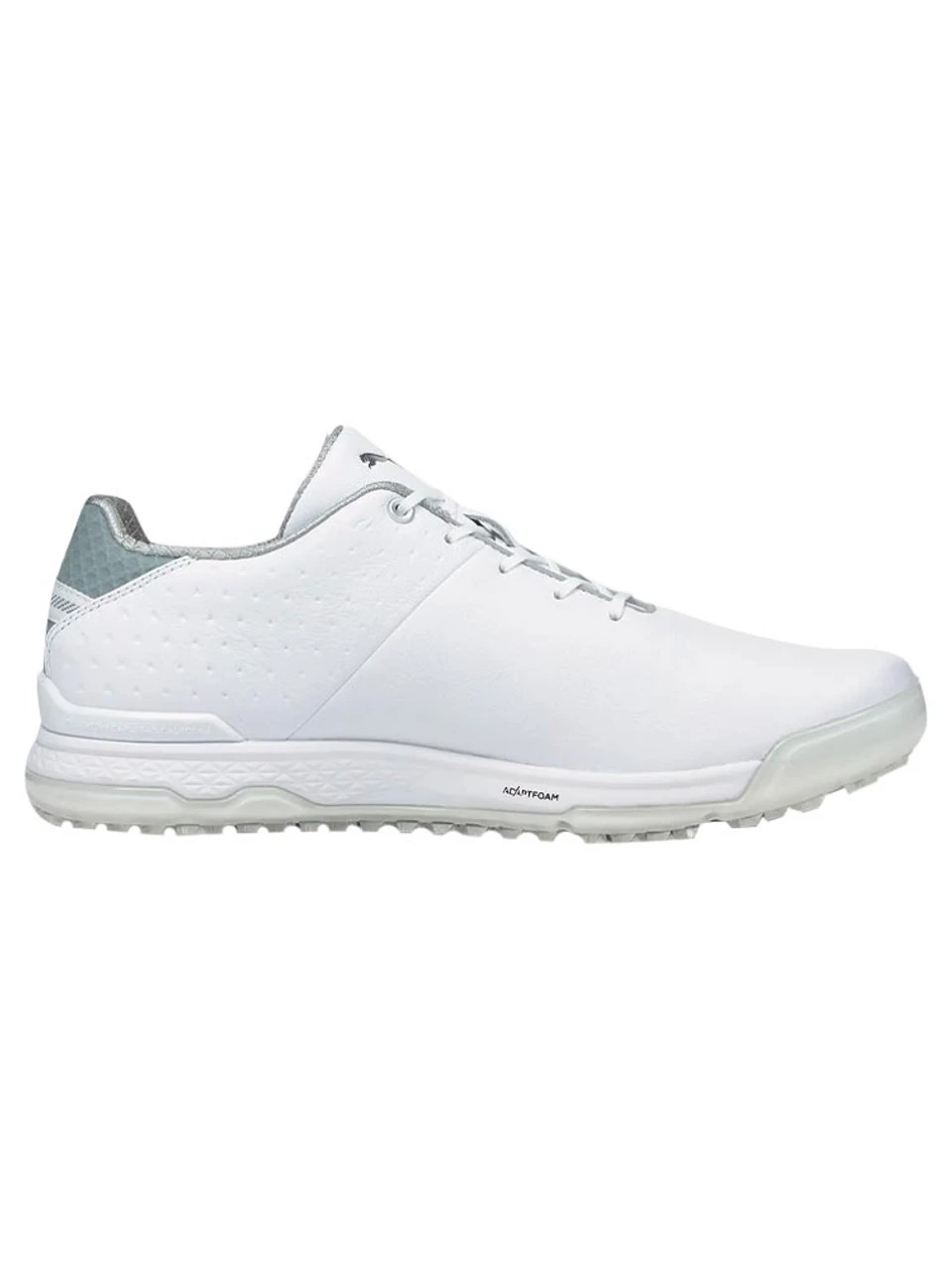 Puma ProADAPT Alphacat Leather Golf Shoes - Puma White/Puma Silver 3 Puma ProADAPT Alphacat Leather Golf Shoes - Puma White/Puma Silver