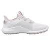 Puma Women's IGNITE Fasten8 Golf Shoes - Puma White/Puma Silver/Pink Lady