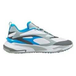 Puma GS-Fast Golf Shoes - Puma White/Quarry/Ocean Dive