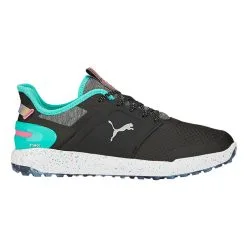 Puma X Palm Tree Crew IGNITE Elevate Golf Shoes - Puma Black/Aqua Green