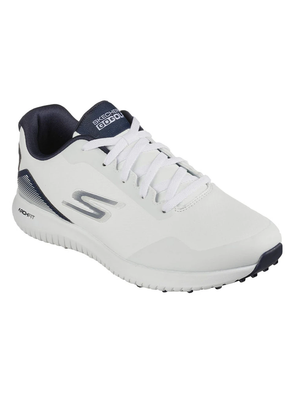 Skechers Arch Fit GO GOLF Max 2 Shoes - White/Navy 3 Skechers Arch Fit GO GOLF Max 2 Shoes - White/Navy