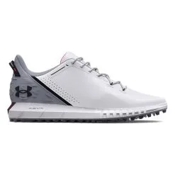 Under Armour HOVR Drive Spikeless Wide (E) Golf Shoes - White/Mod Grey