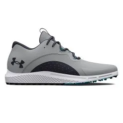 Under Armour Charged Draw 2 Spikeless Golf Shoes - Mod Grey/Midnight